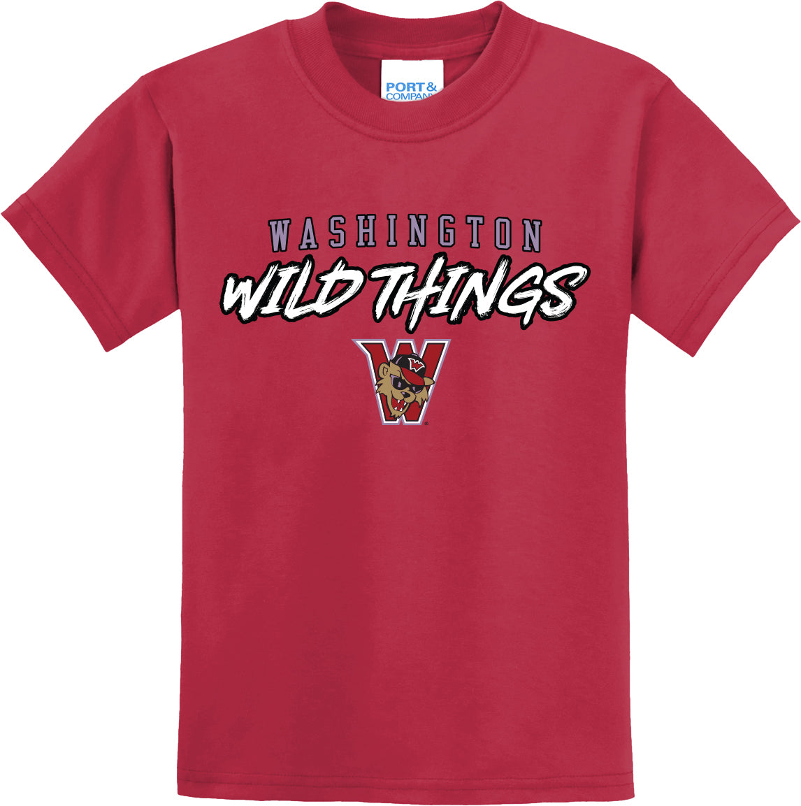 Youth Brush Stroke T Shirt Washington Wild Things Merchandise youth-brush-stroke-t-shirt-washington-wild-things-merchandise