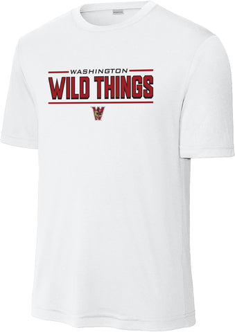 Washington White Performance T-Shirt