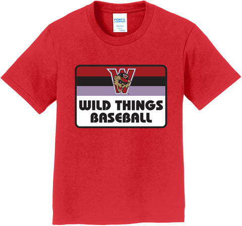 Youth Vintage Red T-Shirt